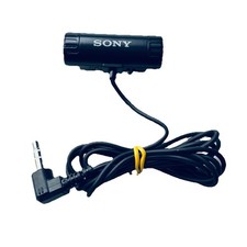 Sony Stereo Microphone Clip On w/ 3.5mm Jack - Tested  Works