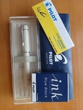 PILOT Fountain Pen and Blue-Black Ink Cartridge