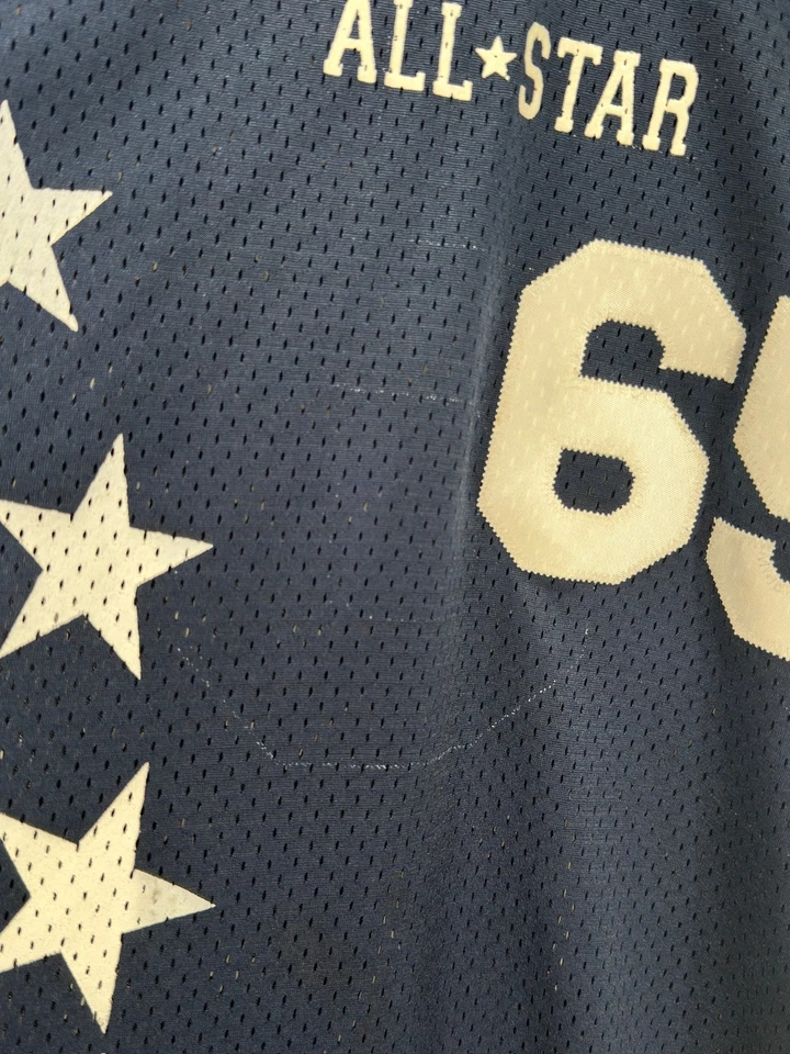 Ropa deportiva de trabajo en equipo All Star 65 camiseta azul de la Liga Canadiense de Fútbol 3XL Foto 3 de 4