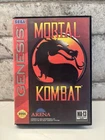 Mortal Kombat (Sega Genesis, 1993) CIB Complete w/ Box, Cartridge, & Manual