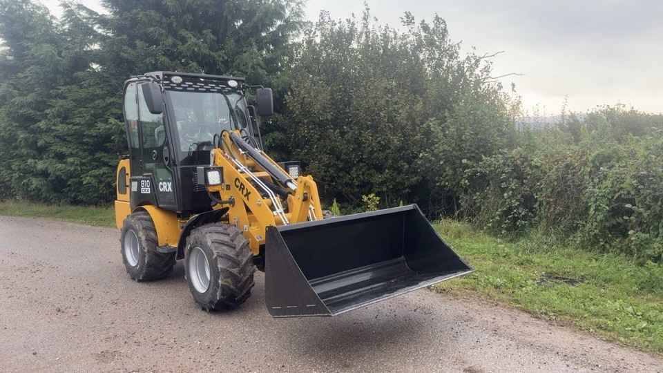 Ex Demo CRX 810 Loader , tractor / Telehandler, Kubota Engine, Like A ...