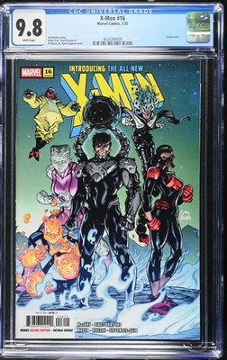 X-Men #16 CGC 9.8 1st Team Appearance of the Santo Marco Six Cover A Marvel 2025