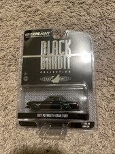 1987 PLYMOUTH GRAND FURY BLACK 1/64 SCALE GREENLIGHT