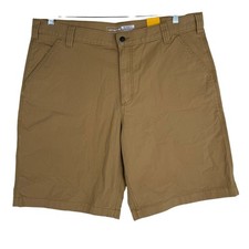Carhartt Rugged Flex Relaxed Fit Canvas Work Shorts Mens Size 40 BS2514-M NEW