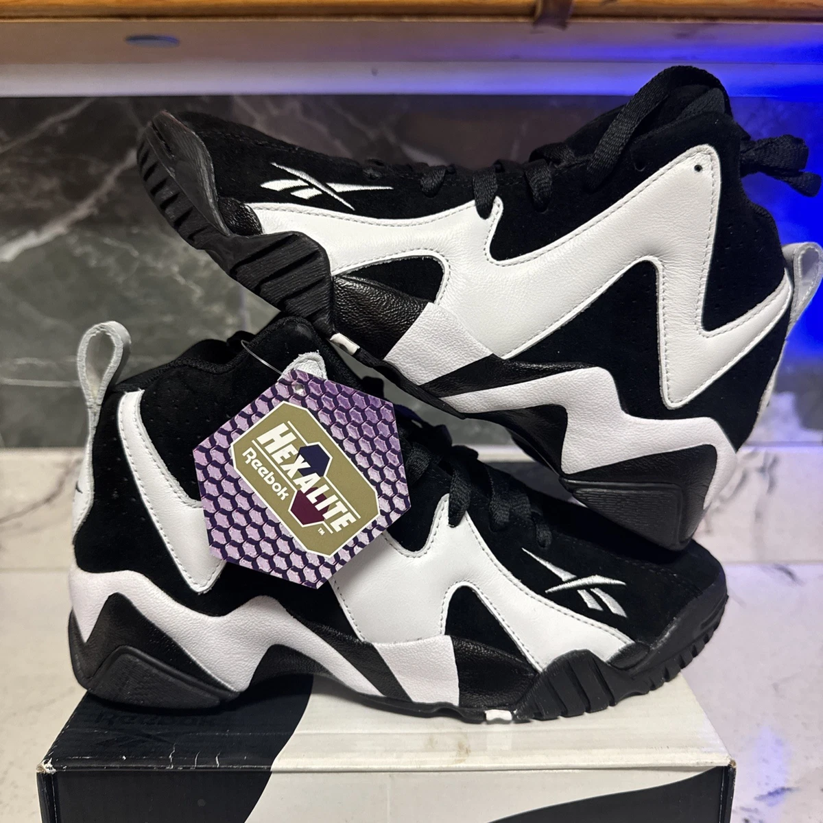 Reebok Kamikaze 2 OG Retro 2020 Black White for Sale