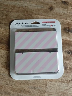 Cover Plates Vichy Bleu New Nintendo 3DS Coque Zierblenden Cubiertas Neuf Neu. - Photo 1/4