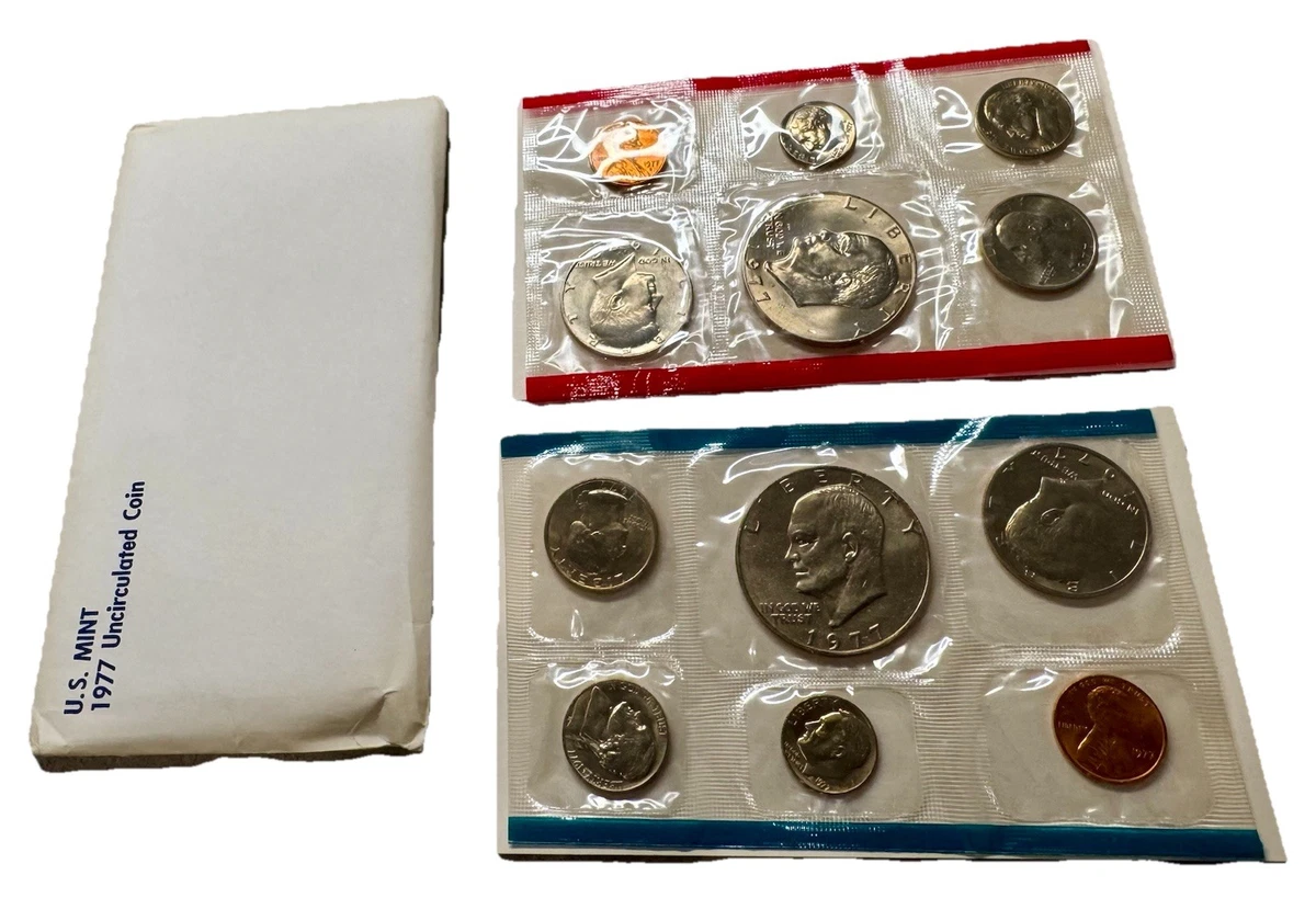 25+ Uncirculated 1977 US Coin Mint Sets for sale | Updated Oct 2026