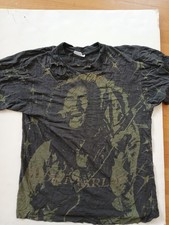 Bob Marley All-Over Print Cotton T-shirt XL