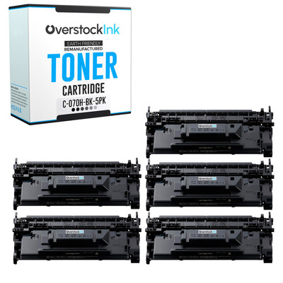 5-Pack Replacement OSI 070H Toner Cartridges for Canon i-SENSYS MF465dw MF463dw