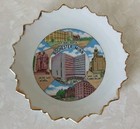 Vintage Rochester Minnesota Souvenir Plate Fairway Japan Ceramic Gold Trim — photo 1