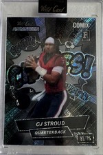 CJ Stroud-QB-RC-Texans•2023 WC Alumination Black Label Edition•Comix 11/15