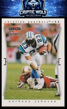 1997 Score #170 Anthony Johnson Carolina Panthers