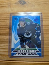 2020-21 Upper Deck SP Authentic Profiles Blue Brock Boeser #AP-6