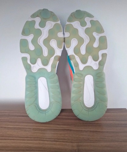 Nike Air 270 Electro Green Lagoon sneakers trainers π size UK 4.5/ EU 38 - Picture 16 of 16