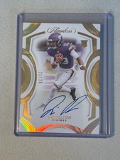 2025 Panini Flawless - Tai Felton Rookie Frame Signatures /25 On Card Vikings