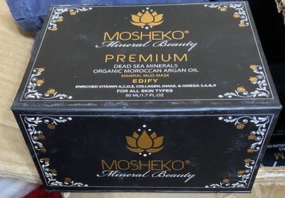 Mosheko Mineral Beauty Premium Mineral Mud Mask Edify 50 ml MSRP $399.99 SW3 A21