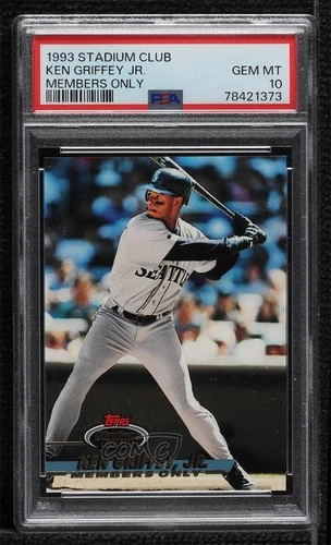 1993 Topps Stadium Club Members Only Ken Griffey Jr PSA 10 GEM MT HOF x0o