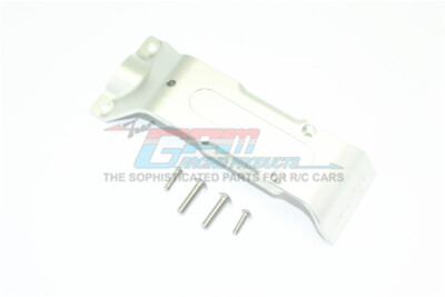 For Traxxas E-Revo 2.0-ALUMINUM REAR SKID PLATE - 5PC SET - SILVER