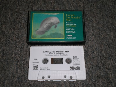 Chessie, The Travelin' Man~Tom Chapin~Humane Society~Audio Book~FAST SHIPPING!