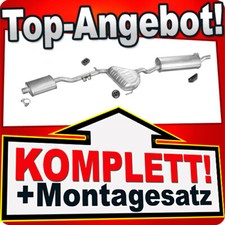 Auspuff für ALFA ROMEO 146 1.4 1.6 1.8 2.0 16V Twin Spark 97-00 Auspuffanlage