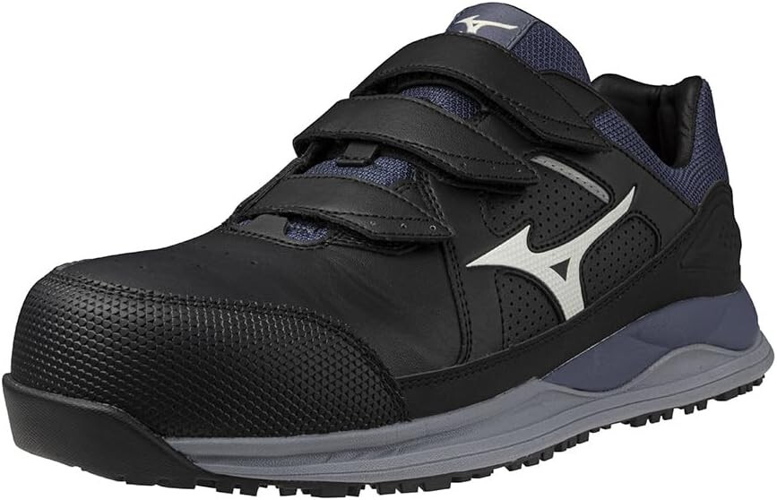 РАБОЧАЯ защитная обувь MIZUNO ALMIGHTY HWII22L ШИРОКАЯ черная F1GA2401 US725 см 33190₽