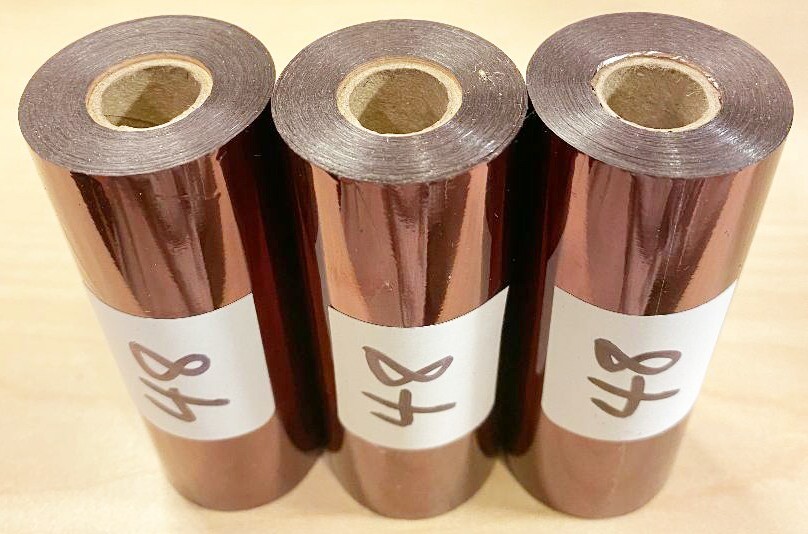 Kingsley Hot Stamp Stamping Foil Shiny Wine - 3 Rolls - 3