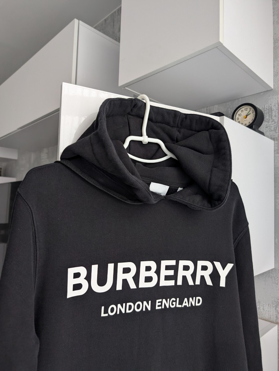 Burberry London Logo Lexstone Mens Hoodie Top Hooded Jacket Jumper