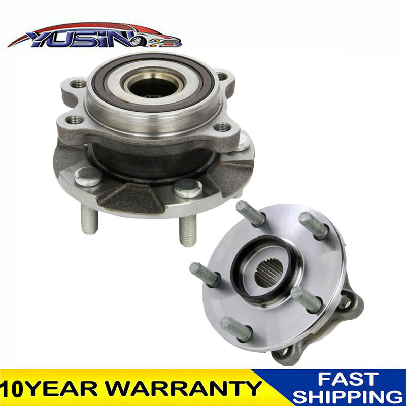 2) Front Wheel Hub and Bearings for Scion TC 2011 2012 2013 2014