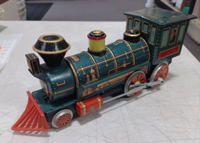 Western Special Locomotive 電動ブリキ製の蒸気機関車 Western Special Locomotive Battery Operated Tin Train Made in