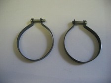 TRIUMPH BSA NORTON BRITISH BIKE FORK GAITORS CLIPS