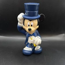 Vintage Disney 5 1/2" Mickey Mouse Twist Top Hat Bubble Blower Tootsie Toy