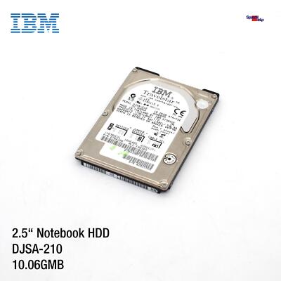 IBM DJSA-210 10.06GB 2.5'' INCH NOTEBOOK LAPTOP HDD HARD DRIVE HARD DISK 07N4390