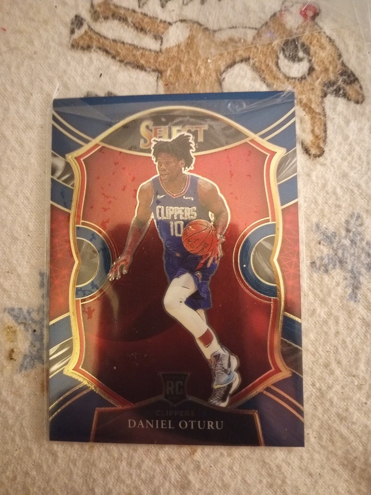 2020-21 Select Daniel Oturu concourse rookie 93 clippers
