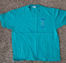 1992 Bryan Adam Green Local Crew T-shirt - NOT SOLD TO THE PUBLIC
