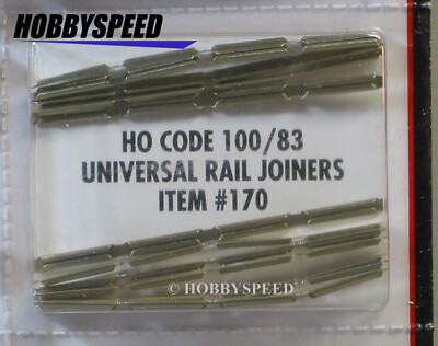 ATLAS HO 170 CODE 83/100 UNIVERSAL TRACK RAIL JOINERS connector train ATL170 NEW