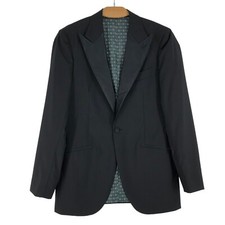SUITSUPPLY Men La Spalla TUXEDO Wool Blazer Jacket Size EU:50; UK:40; US:40L