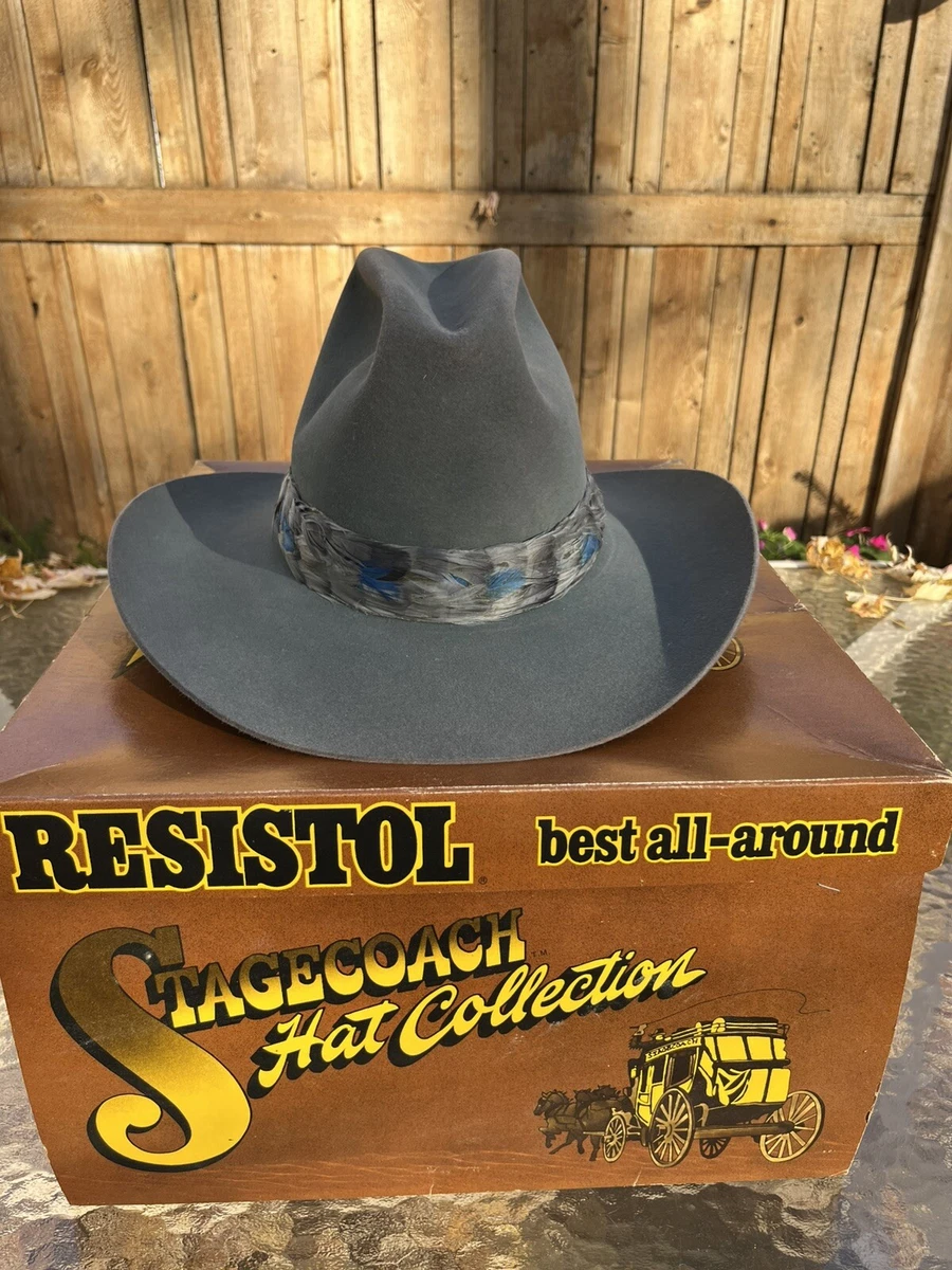 Resistol Hat Box In Men's Vintage Hats for sale | eBay