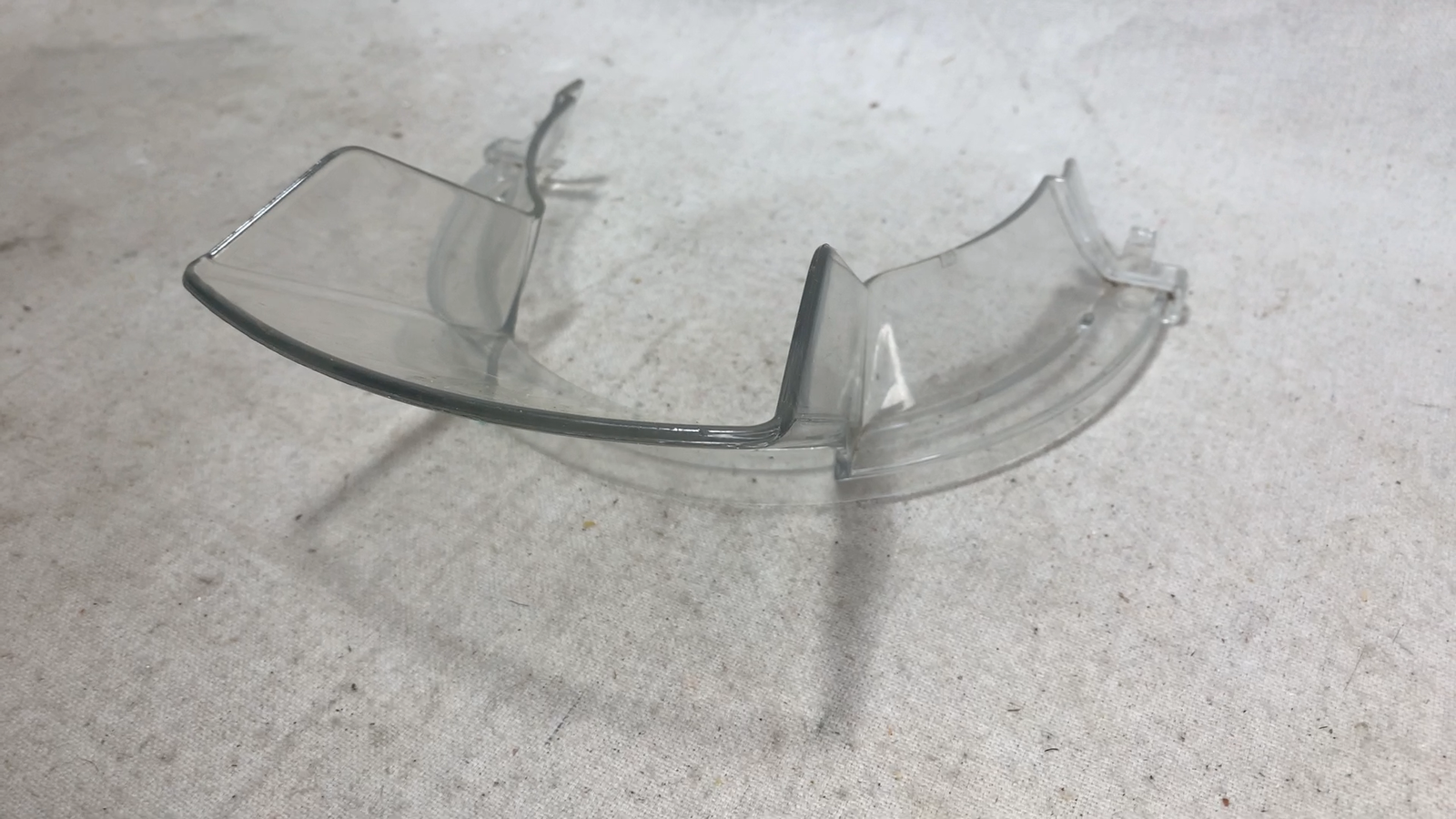 KitchenAid Pour Shield for Mixer Bowl Clear Plastic 1 Piece Splash