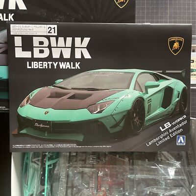 Aoshima 1/24 LBWK 21 Lamborghini Aventador Limited Edition Ver.2