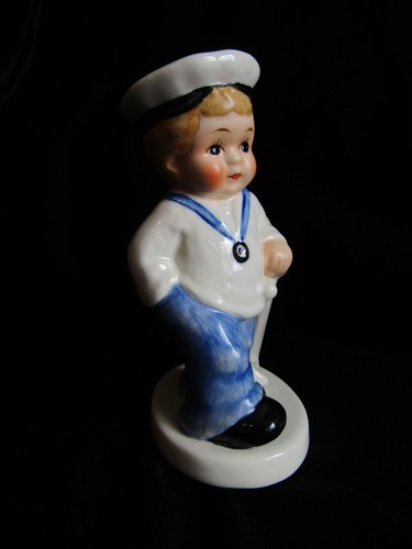 Sailor Boy w Anchor Figurine Goebel West Germany Vintage - Picture 4 of 7
