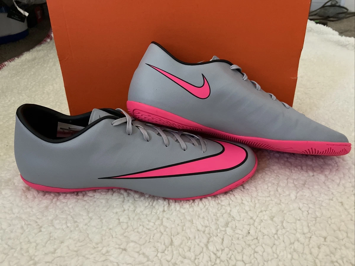 Actual dañar Girar Nike Mercurial Victory V CR IC - Metallic Silver / Hot Pink Size 13 | eBay