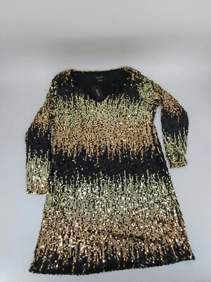green emerald velvet dress Jenny Dress in Gold Sequin S