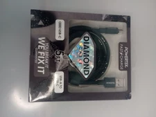 Powertek Diamond Cable USB-A To USB-C , 5 Ft,  New In Box