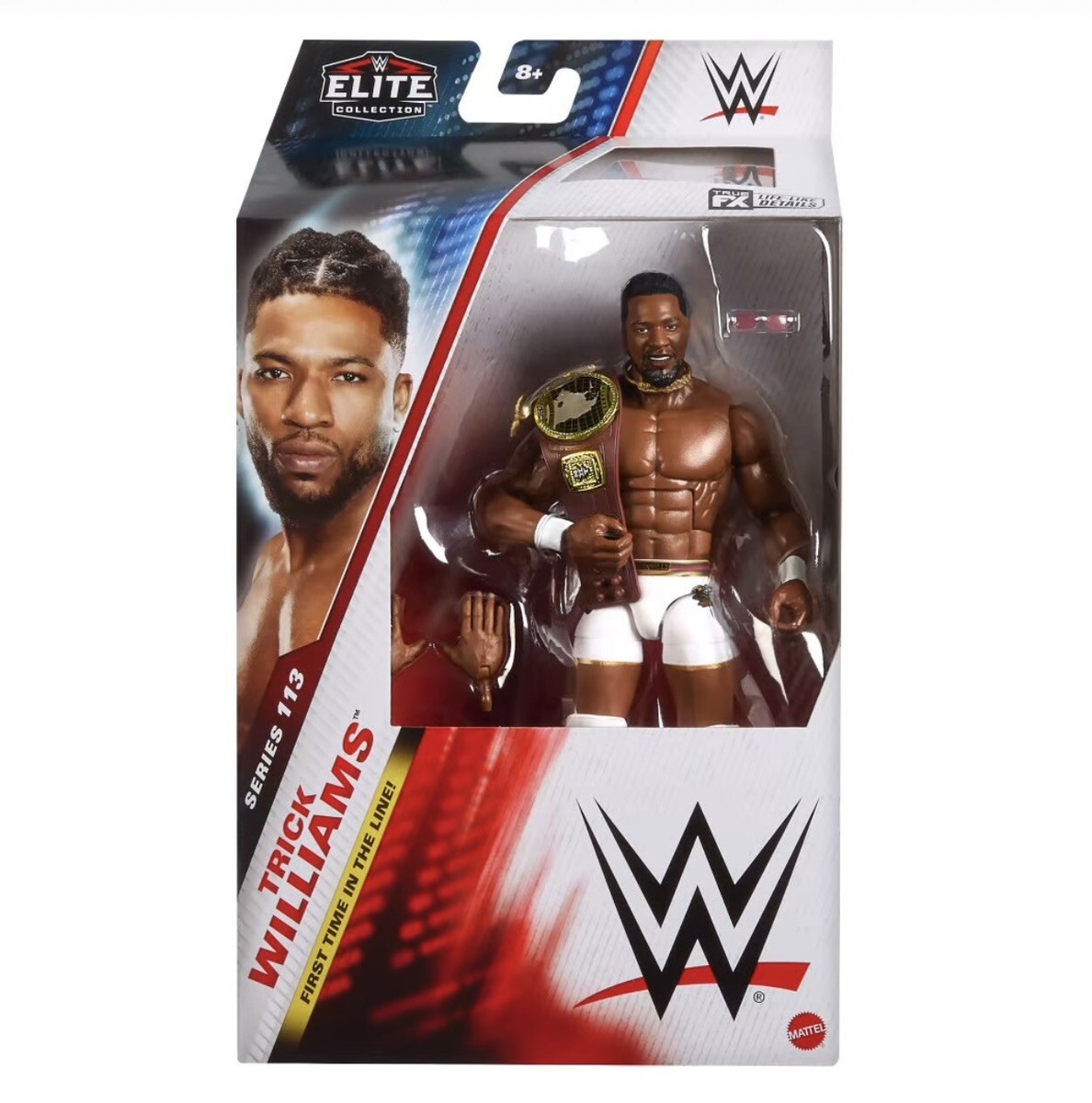 Trick Williams WWE Mattel Elite Series #113 Wrestling Action