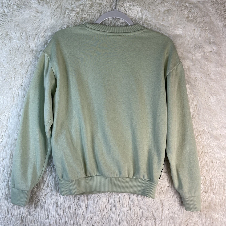 Sudadera Looney Tunes Mujer Pequeña Verde Fantasía Taz Lucas Bugs Wiley Coyote Foto 2 de 4