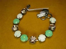 MARIANA BRACELET SWAROVSKI CRYSTALS MOSAIC AQUA OPAL SSPL MULTI Gift Christmas