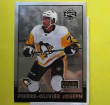 PIERRE-OLIVER JOSEPH   2020-21  PLATINUM ROOKIE RETRO #177   Pittsburgh Penguins