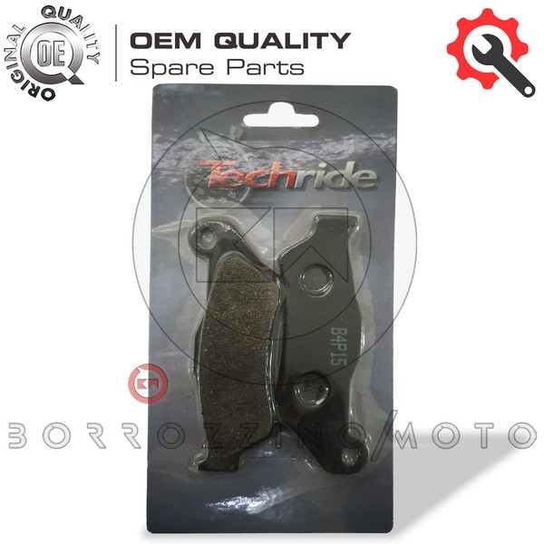 BremsbelÄGe Hinten Organic Techride KTM LC8 Adventure ABS 990 2006-2008-image