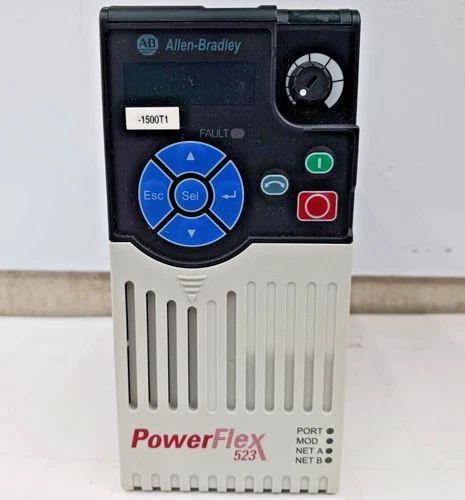NEW ALLEN BRADLEY 0.5 HP VARIABLE FREQUENCY DRIVE 380-480 VAC 3 PH 25A-D1P4N104