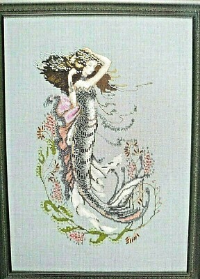 OOP Mirabilia ''South Seas Mermaid'' #MD92 Cross Stitch Chart Rare Sealed Neu